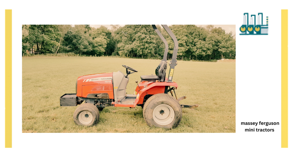 massey ferguson mini tractors 